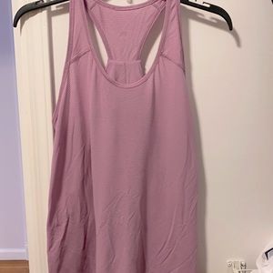 Pink Lululemon loose fit tank size 6